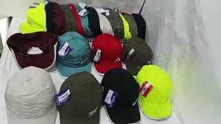 BCAP65 MENS EMBRODARY PARASHUTE MATERIAL CAP COLOR - MIX COLOR PACK FITTING - STEEL BUCKLE