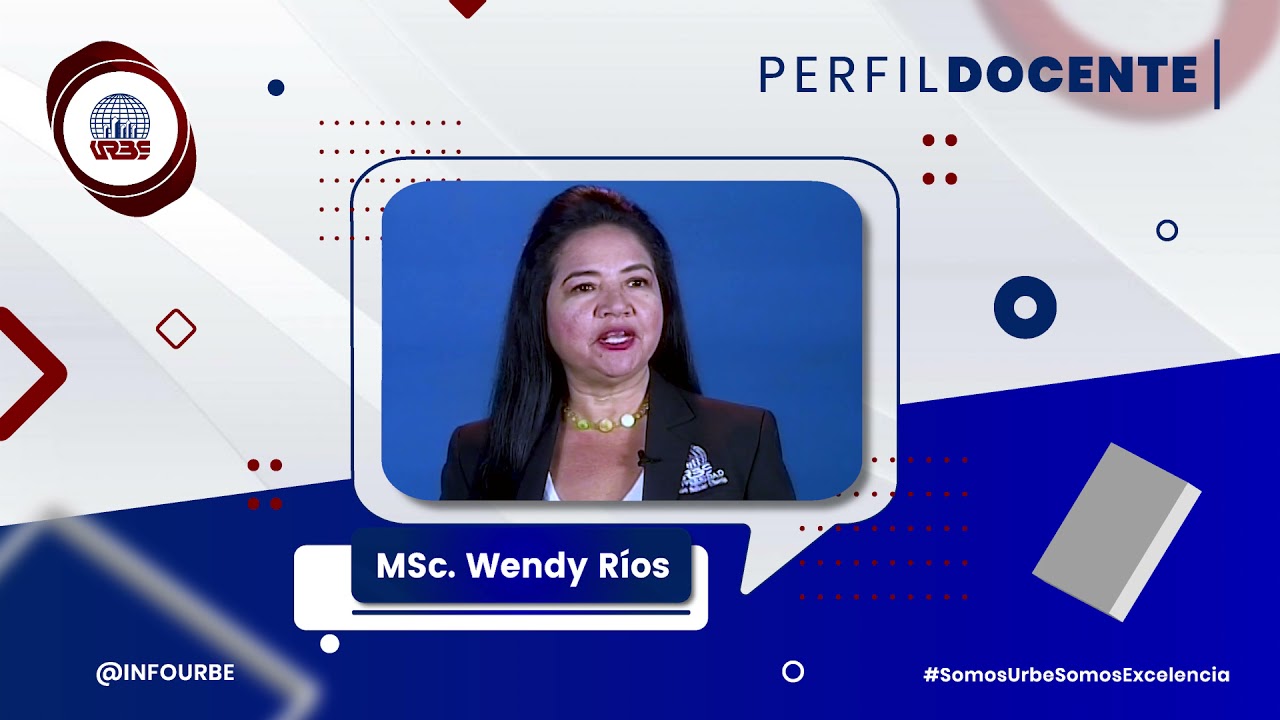 PERFILES DOCENTES: MSC. WENDY RÍOS - YouTube