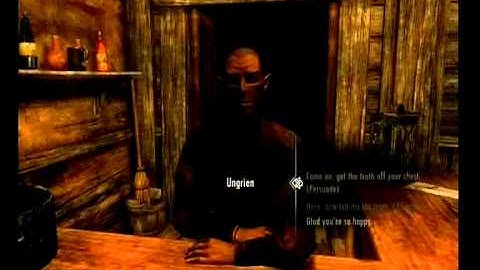 Skyrim Speech Glitch (great for beginners) LEVEL 100 FAST AND EASY