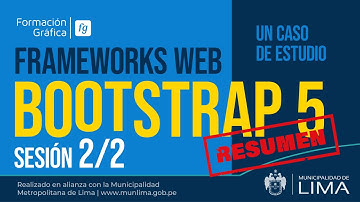 📱 Maqueta una página web con Bootstrap 5 | Resumen Sesión 2/2 del Taller de Frameworks web