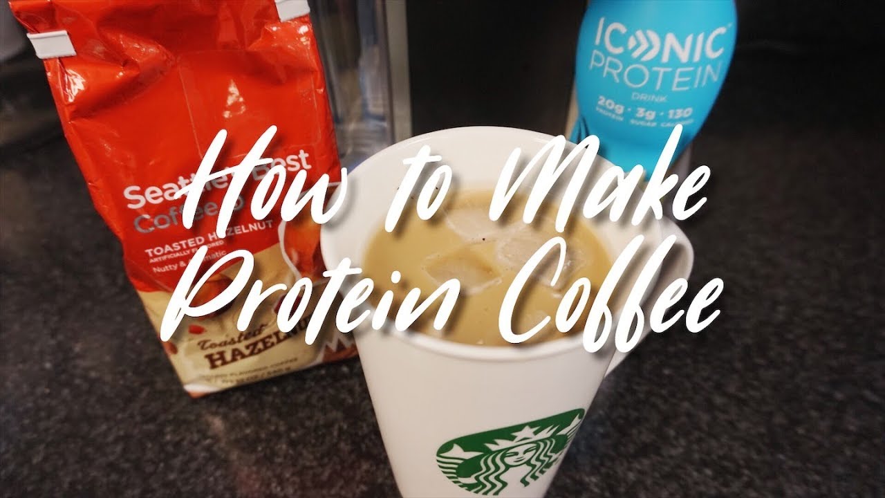 How to Make Protein Coffee Iconic Protein YouTube