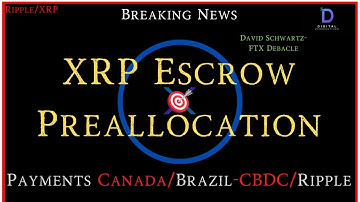 Ripple/XRP-David Schwartz/FTX, XUMM Wallet,XRP Salaries, XRP Preallocation & XRP Stablecoin