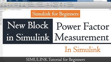 How to measure Power Factor in Simulink | Simulink for beginner | Simulink Tutorial