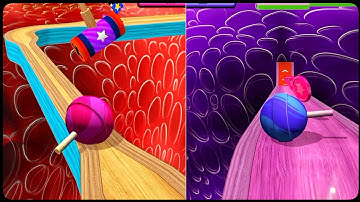 Going Balls💥(Vs) New Ball🍭 Speedrun Walkthrough:iOS,Android Color Ball Run New Update