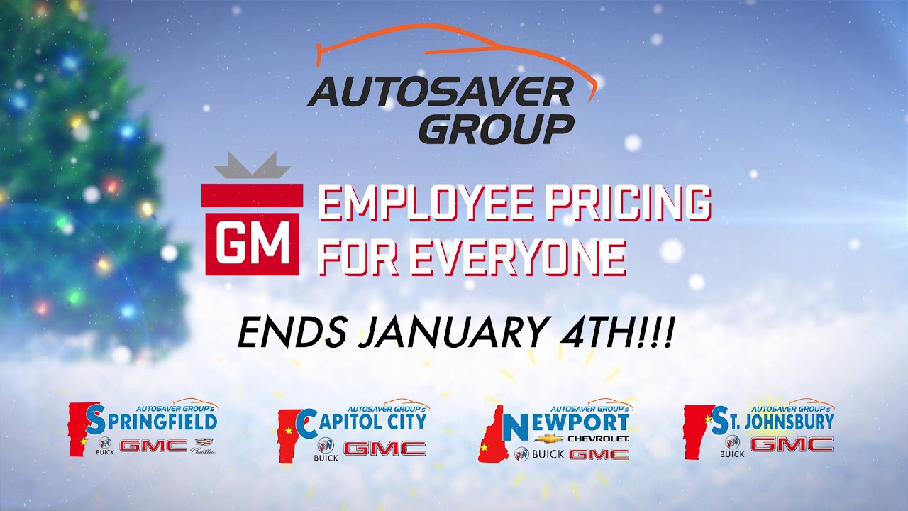 Employee Pricing on Buick Encore means $5,089 off MSRP at Capitol City Buick GMC
