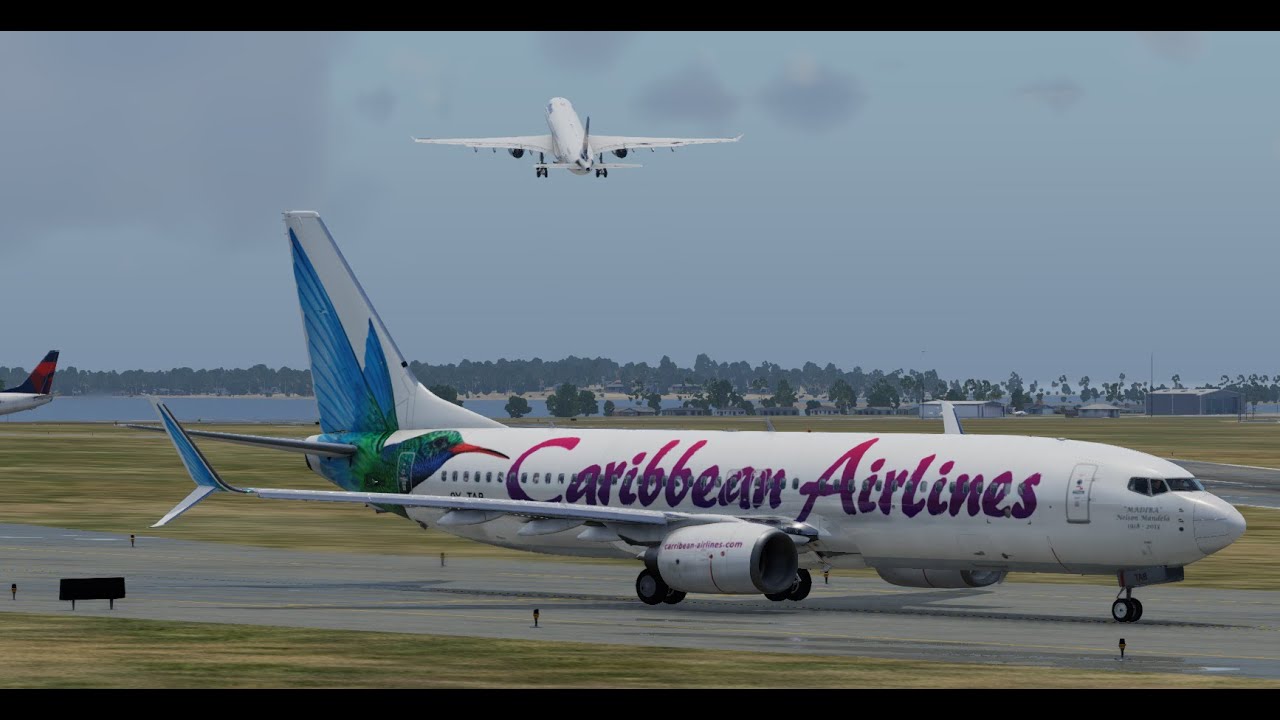 XPLANE 12 V C BIRD INTLGRANTLEY ADAMS INTL BOEING 737800 CARIBBEAN