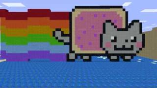 Minecraft - Nyan cat, Minecraft version