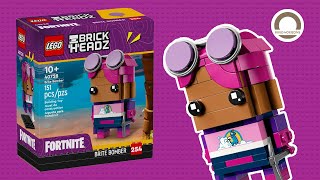 LEGO Fortnite 40728 BrickHeadz Brite Bomber Speed Build