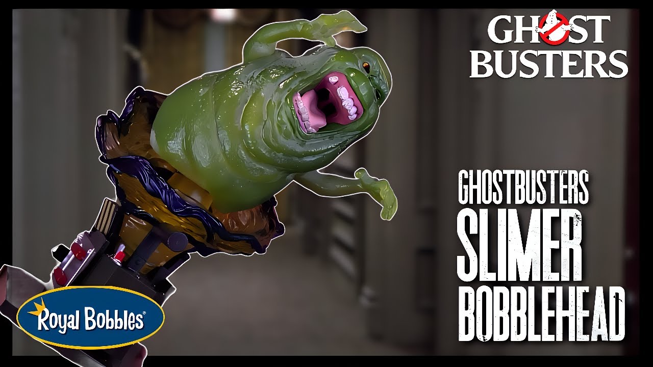 Royal Bobbles Ghostbusters Slimer Bobblescape ‪@TheReviewSpot