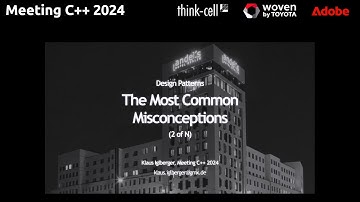 Design Patterns - The Most Common Misconceptions (2 of N) - Klaus Iglberger - Meeting C++ 2024