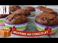 Muffins chocolat facile et rapide 