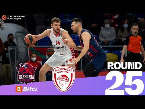 A final rush lifts Olympiacos in Vitoria! | Round 25, Highlights | Turkish Airlines EuroLeague