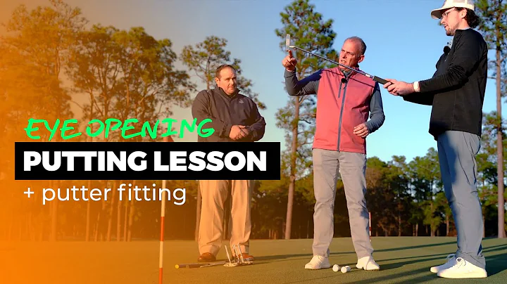Putting Lesson and Putter Fitting [David Orr + Tru...
