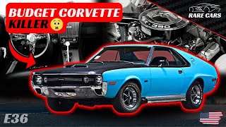 This RARE Muscle Car Had The Corvette In It's Crosshairs - The AMC AMX by Rare Cars 177,139 views 6 months ago 12 minutes, 17 seconds