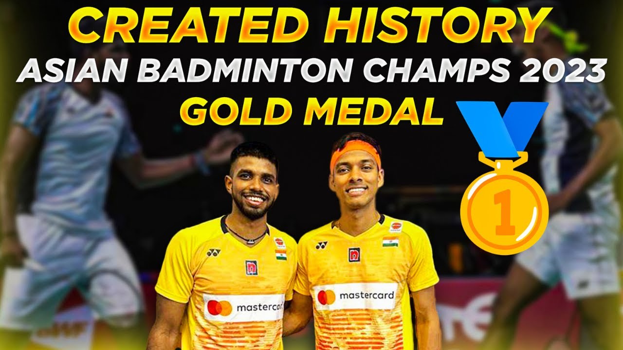 Badminton Asia Championships: Satwiksairaj and Chirag Shetty win historic  doubles Gold medal in Dubai - India Today