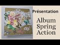Prsentation album spring action