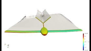 Unstructured Panel Method | Rolling fixed-wing UAV