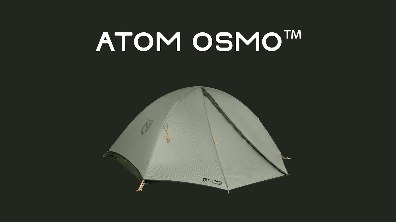 未使用 ニーモ NEMO Atom Osmo 2P アトム オズモ ドーム型 テント 2人用 山岳テント キャンプ 登山 アウトドア