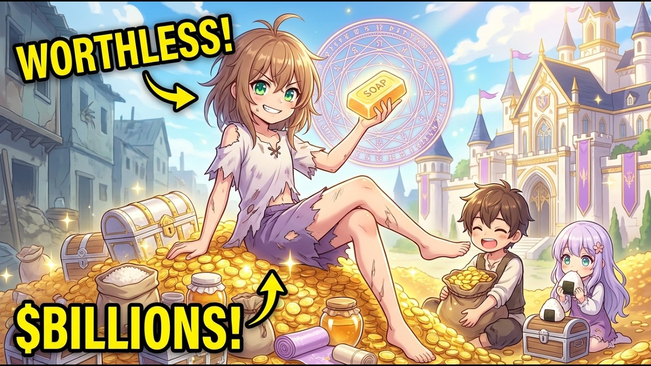 Worthless Slum Girl Can Create Any Item Once Per Day & Sells Them For Billions!