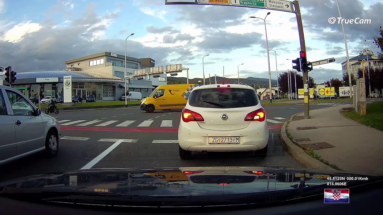 West entrance to Zagreb