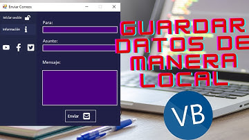 🖥💾Guardar datos de manera local en vb.net💾🖥