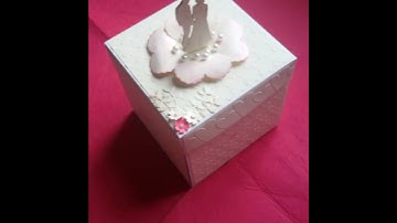 Wedding explosion box