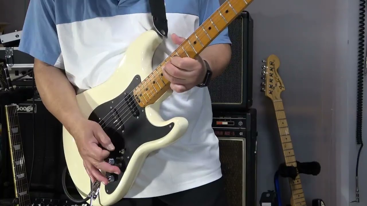 kissy's Guitar Collections】AriaProII Stagecaster ST-600 1979年