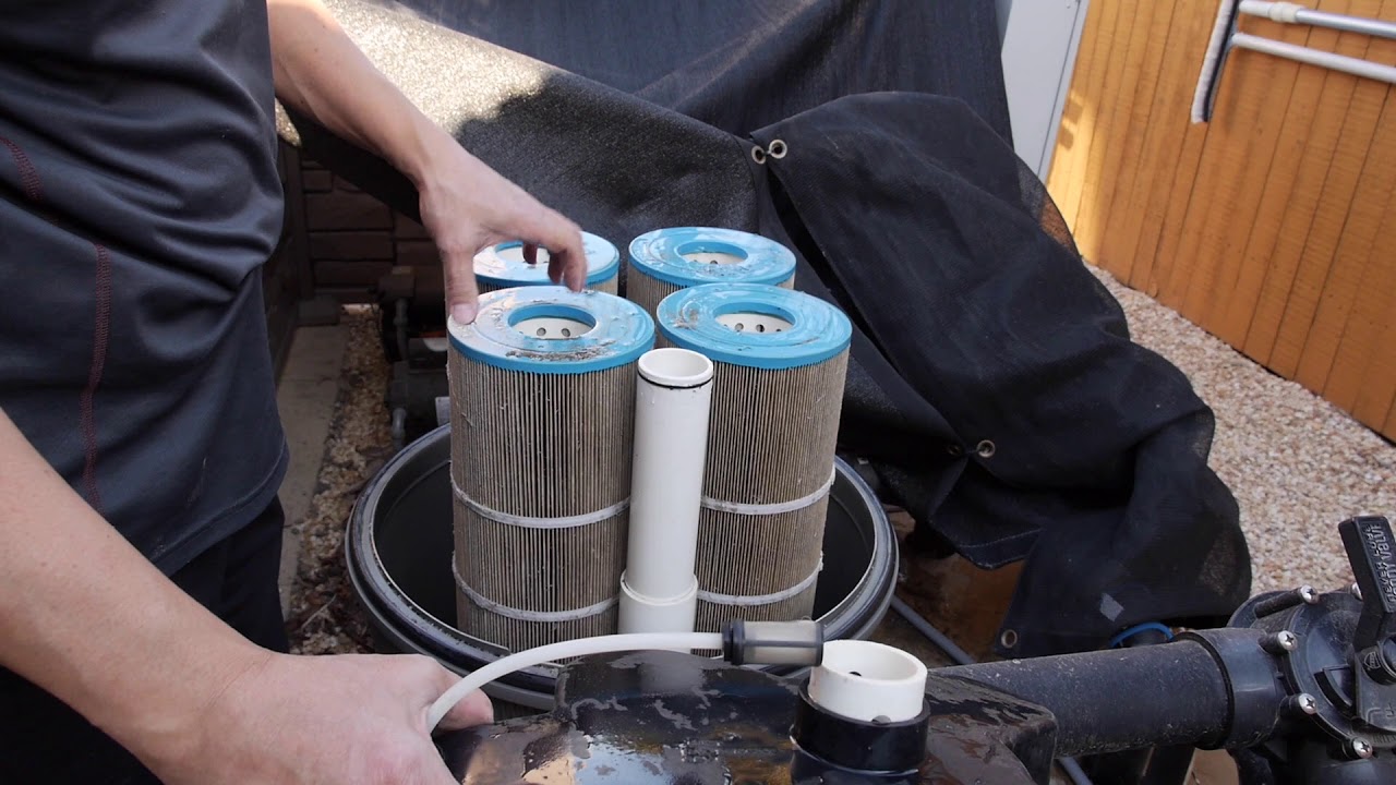 cleaning-jandy-pool-cartridge-filters-youtube