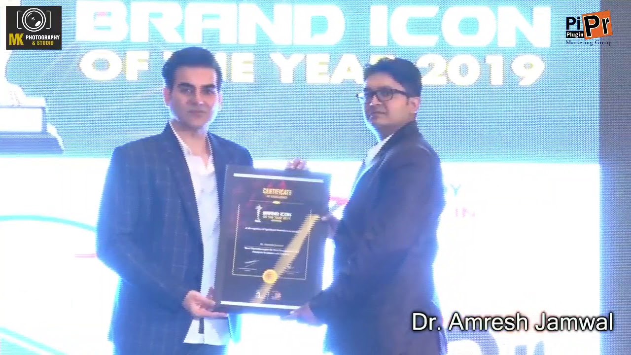 Received Brand Icon of the year award 2019