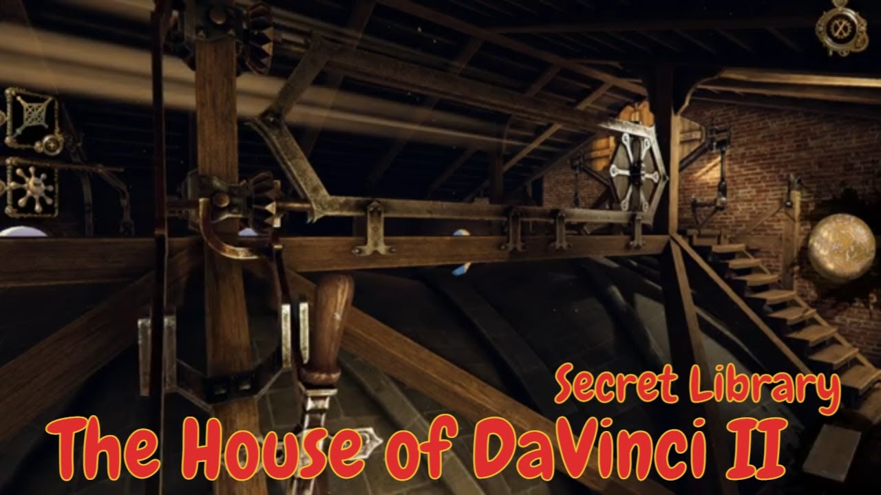 Secret Library!! The House of DaVinci II YouTube