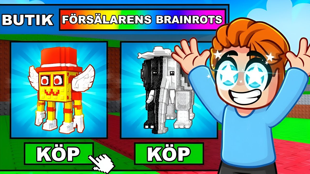 Steal A Brainrot Men Du Kan Köpa ÄGARE BRAINROTS!
