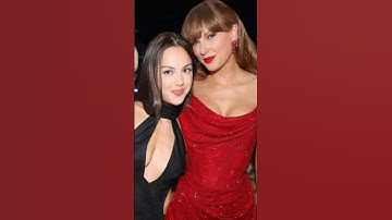 when Taylor and Olivia suspiciously doing this.. #taylorswift #oliviarodrigo