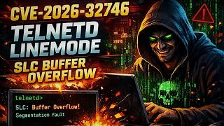 CVE-2026-32746  Exploited | Live Exploit Demo Bangla | #bufferoverflow #cybersecurity
