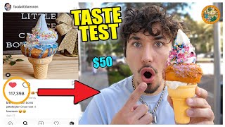 Eating Instagram Famous Food Trends (Taste Test) *Part 4*