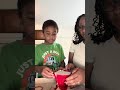 Watch the volcano erupt at the end 🌋. #homeschoolmom #scienceproject #homeschooling