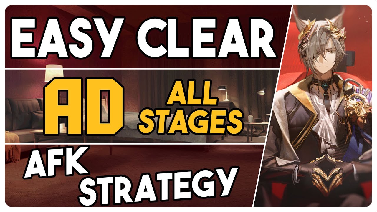All AD Stages | AD-1 to AD-8 | AFK Easy Strategy |【Arknights - アークナイツ】
