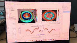 Investigating error due to clamping forces and first imaging test