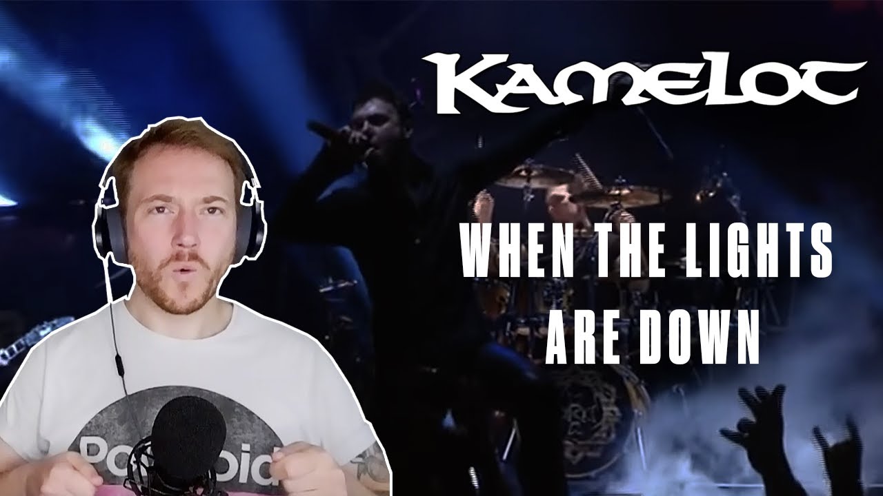 ПЕРВАЯ РЕАКЦИЯ на KAMELOT (When The Lights Are Down) 💡⬇️🎤