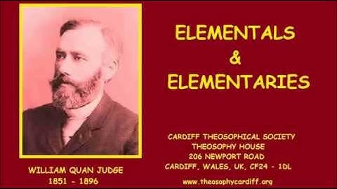 A Quick Blast of Theosophy - Elementals & Elementaries