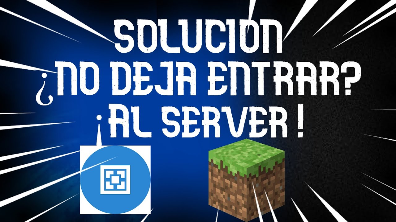 SOLUCION DE PORQUE NO DEJA ENTRAR AL SERVIDOR DE ATERNOS YouTube Solucion de porque no deja entrar al servidor de aternos youtube