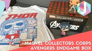 Funko Pop Marvel Collector Corps Avengers Endgame Iron Man & Thanos Coaster Set 