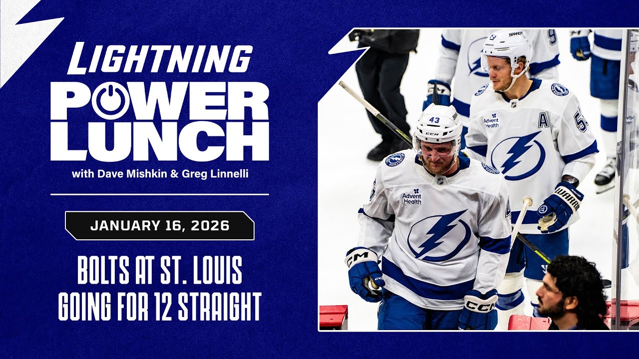 Lightning Power Lunch - January 16, 2026 📱