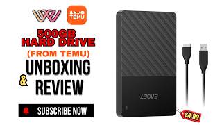 500GB External Hard Drive USB 3.0 Portable HDD 2.5 Inch Storage for PC Mac PS4 PS5 Xbox Backup Drive