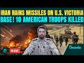 Iran FIRES Al Qari Missiles On U S Base In Baghdad 10 U S Soldiers KILLED US Vs Iran Iran FIRES Al Qari Missiles On U S Base In Baghdad 10 U S Soldiers KILLED US Vs Iran