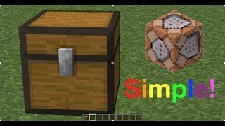 How do you use a Command To put Items in a Chest! In Minecraft!(MOBILE, XBOX, PLAYSTATION, NINTENDO)