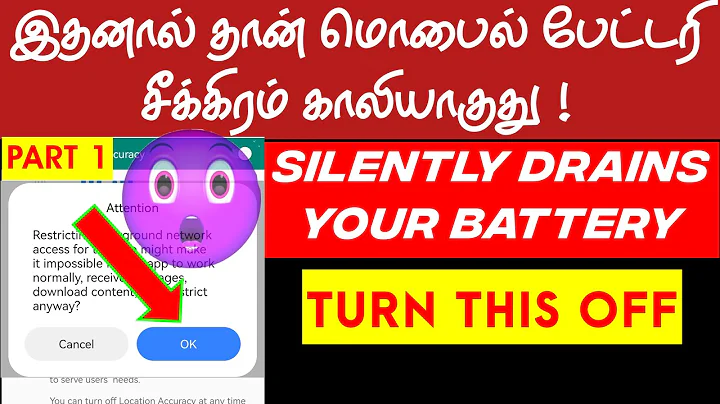 These 6 Things Secretly Draining your Battery 2025 | TURN THIS OFF-Double your Android Phone battery