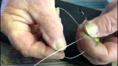 Loop Knot for Blackfish Jig