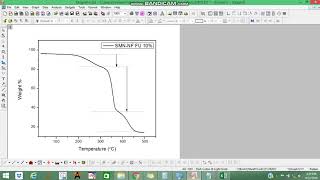 How to Plot TGA and DGA in Origin