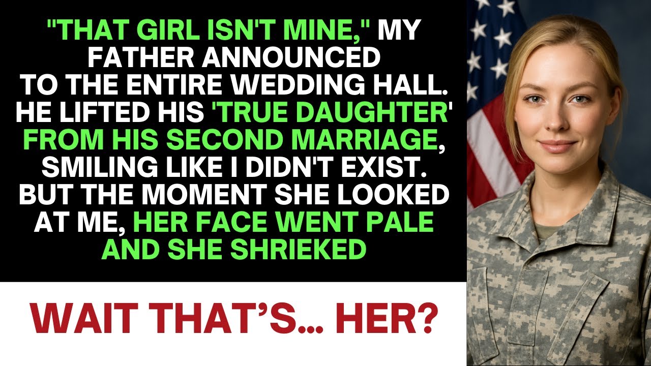 He Publicly Disowned Me — Until His New Daughter Recognized Who I Really Was