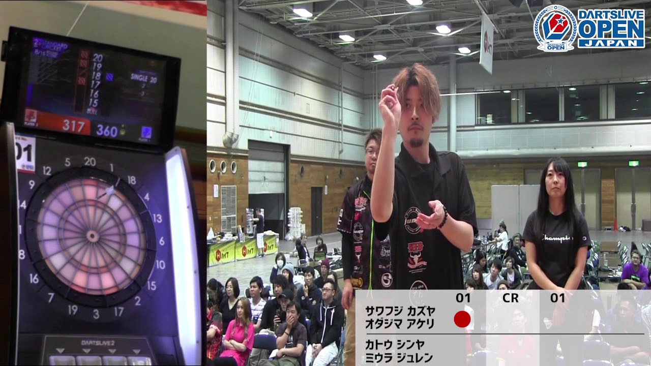 DLO】DARTSLIVE OPEN2019 旭川 LEVEL2決勝 - YouTube